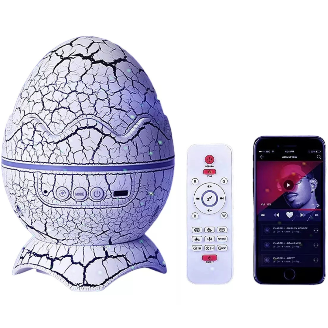 Miniatura 4 de Huevo Dinosaurio Proyector Parlante BT